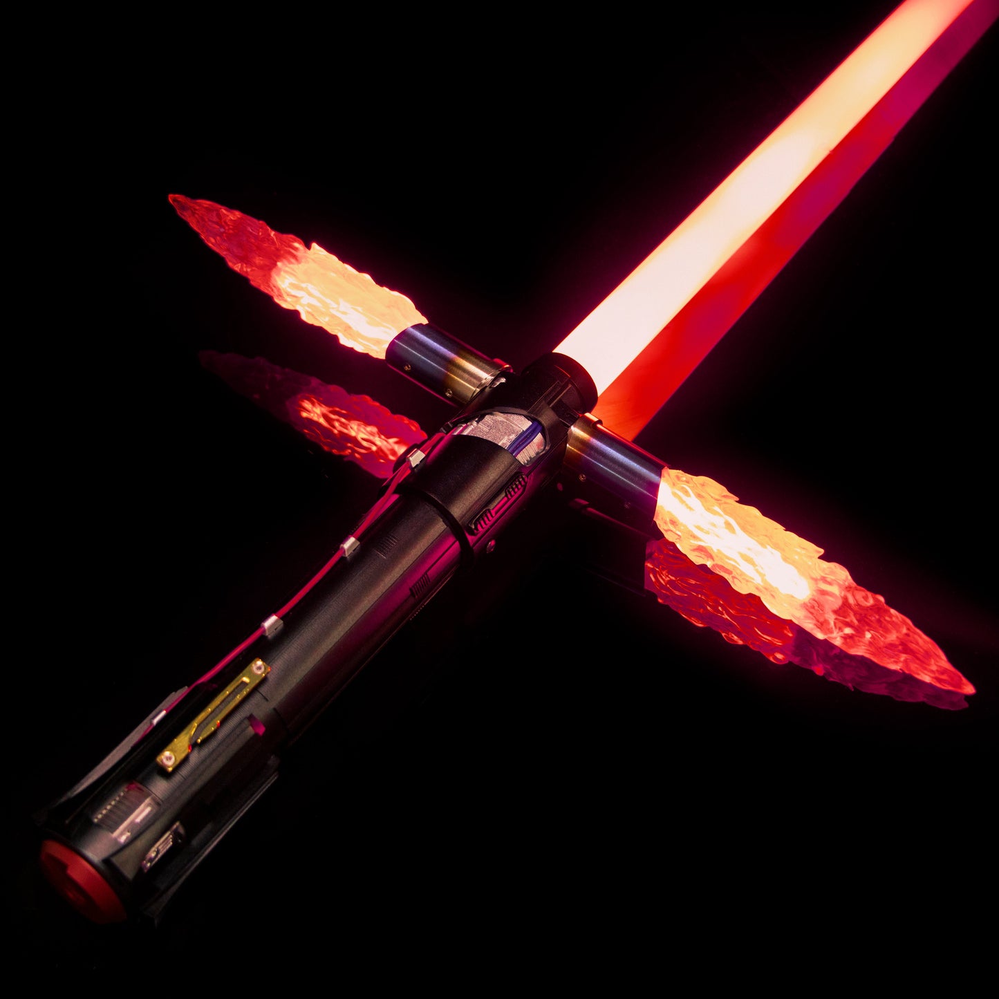Kylo Ren's Neopixel Proffie Light Saber Distressed Defiance